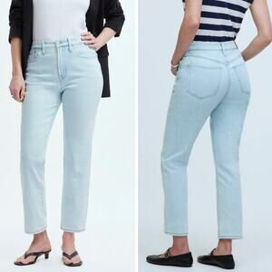 New! Madewell‎ The Curvy Perfect Vintage Jean chesthunt wash size 27